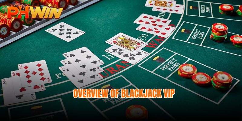 Overview of Blackjack VIP card game with rewards