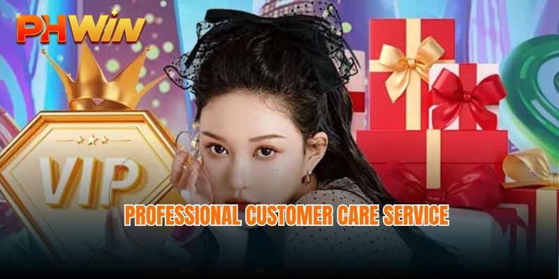 Professional customer care service